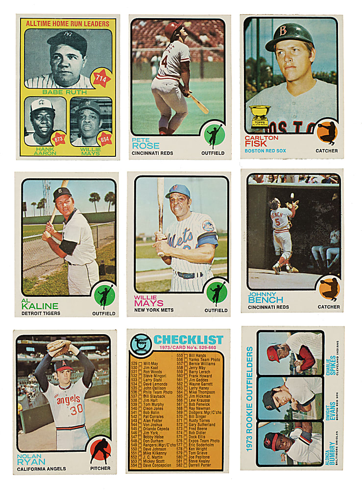 1973 Topps Complete Set (660)