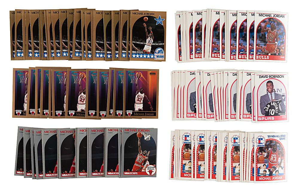 High-Grade 1989 to 1991 NBA Hoops and Skybox Basketball Complete Set Collection (66 Sets, 22,929 Cards)