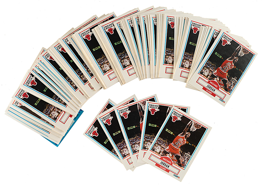 High-Grade 1990-1991 Fleer Basketball Complete Set Collection (126 Sets, 24,948 Cards)