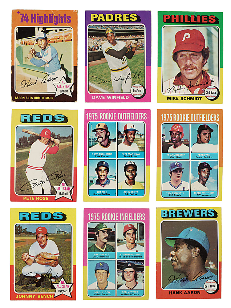 1975 Topps Complete Set (660)