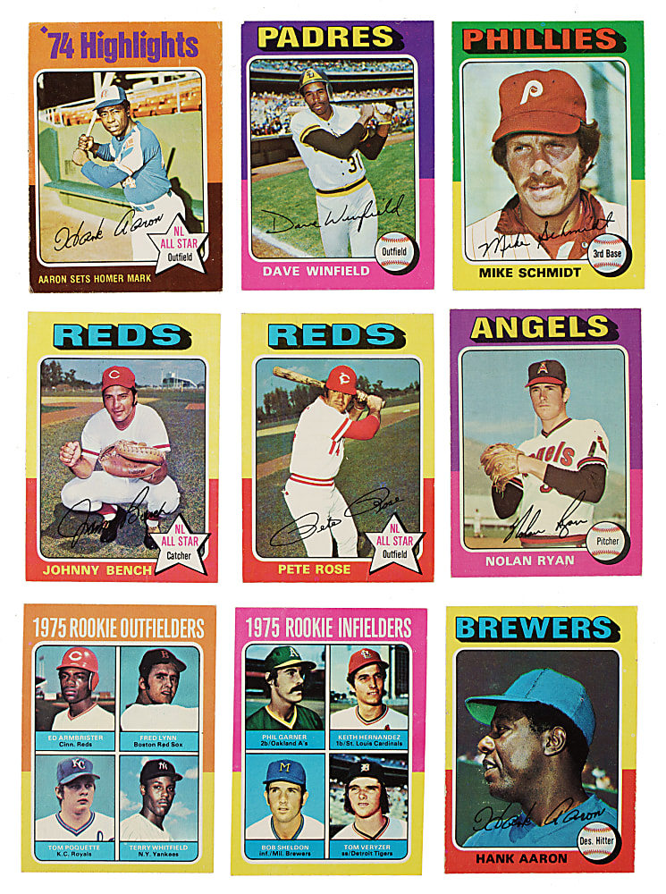 1975 Topps Complete Set (660)