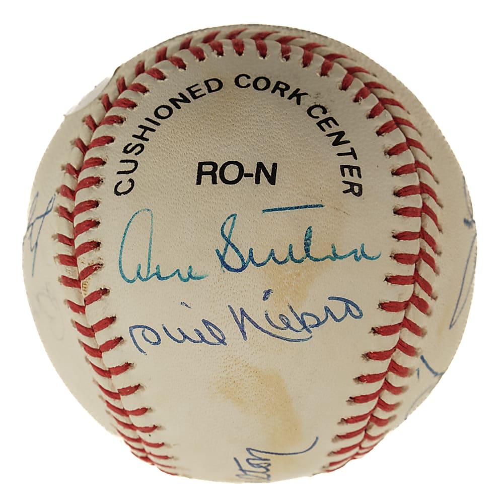 3,000 Strikeout Club Signed Baseball with Tom Seaver, Nolan Ryan, and Steve Carlton - JSA