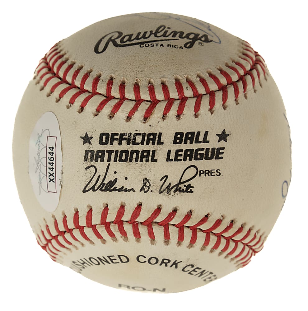 3,000 Strikeout Club Signed Baseball with Tom Seaver, Nolan Ryan, and Steve Carlton - JSA