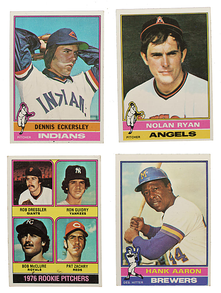 1976 Topps Complete Set (660) Plus Traded Series (44)