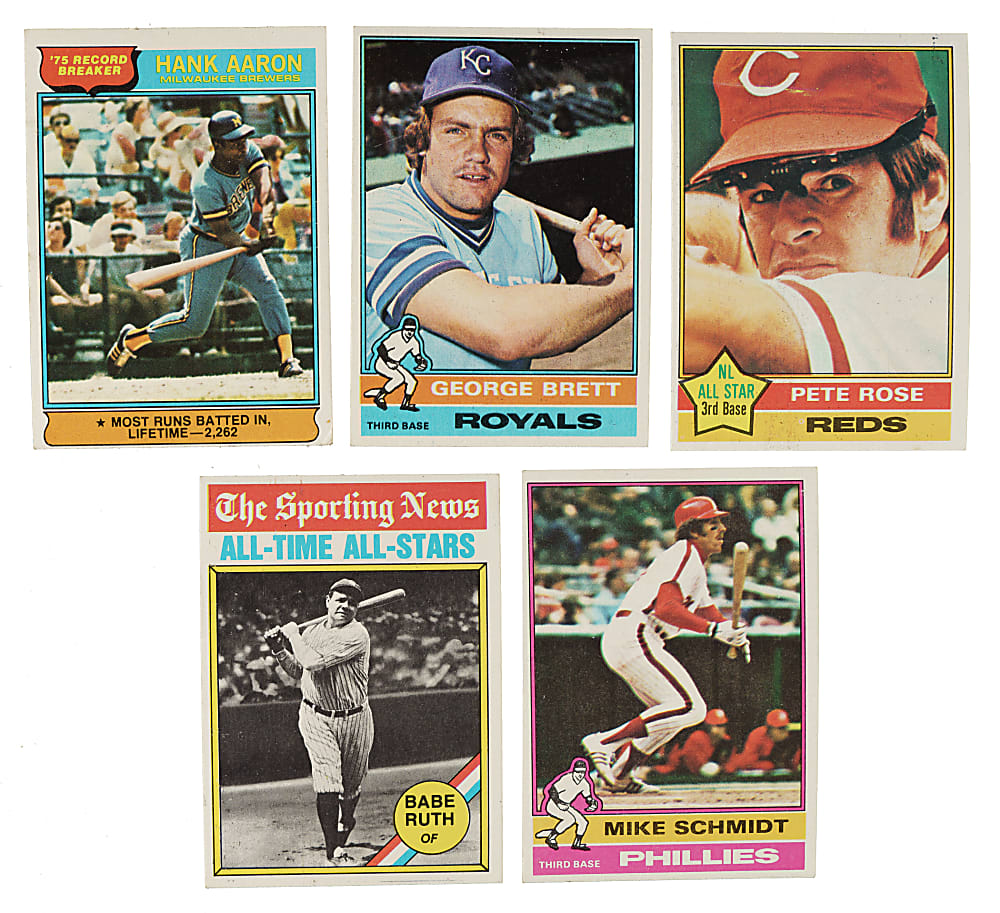 1976 Topps Complete Set (660) Plus Traded Series (44)