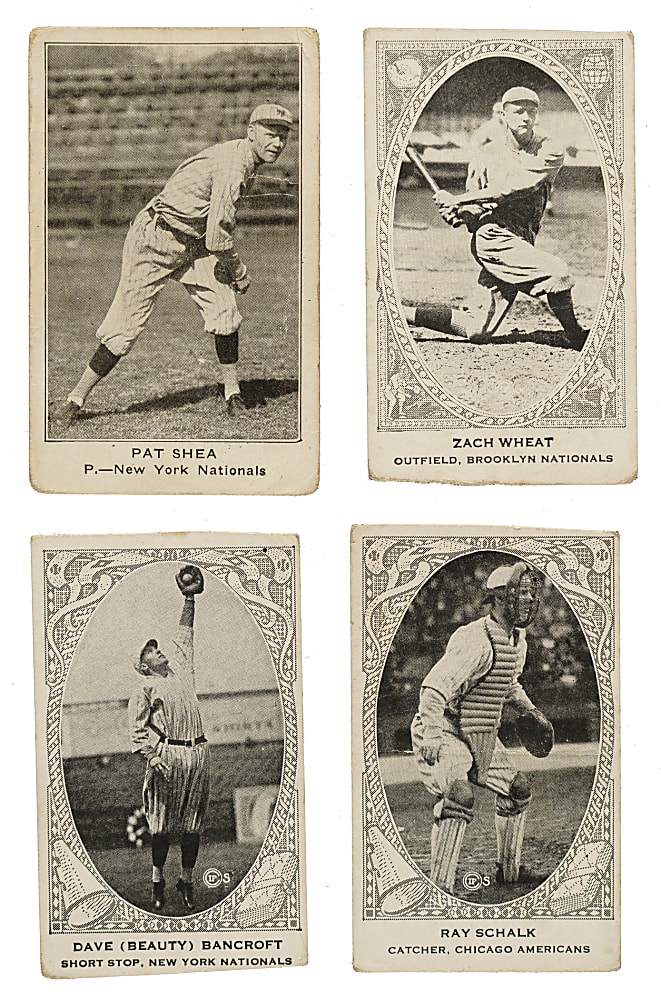 1920s Caramel and Strip-Card Collection (28) Including Schalk, Bancroft, and Wheat