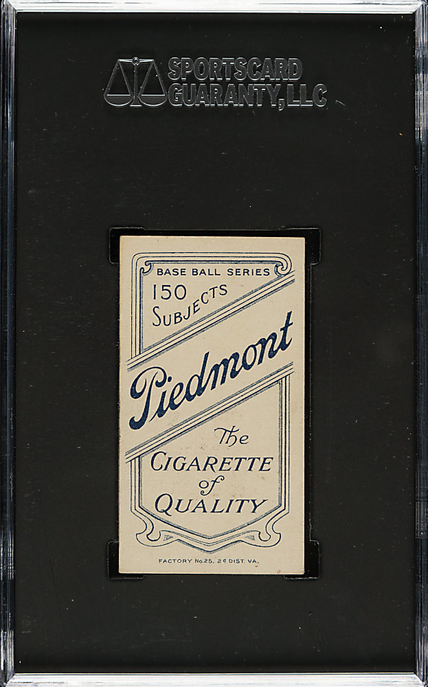 1909-1911 T206 White Border Carl Lundgren Chicago SGC EX+ 5.5