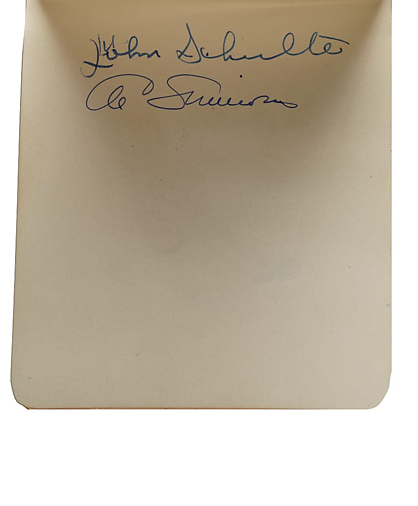 Circa 1930s Multi-Signed Autograph Album with Mel Ott, Al Simmons, and Carl Hubbell - JSA