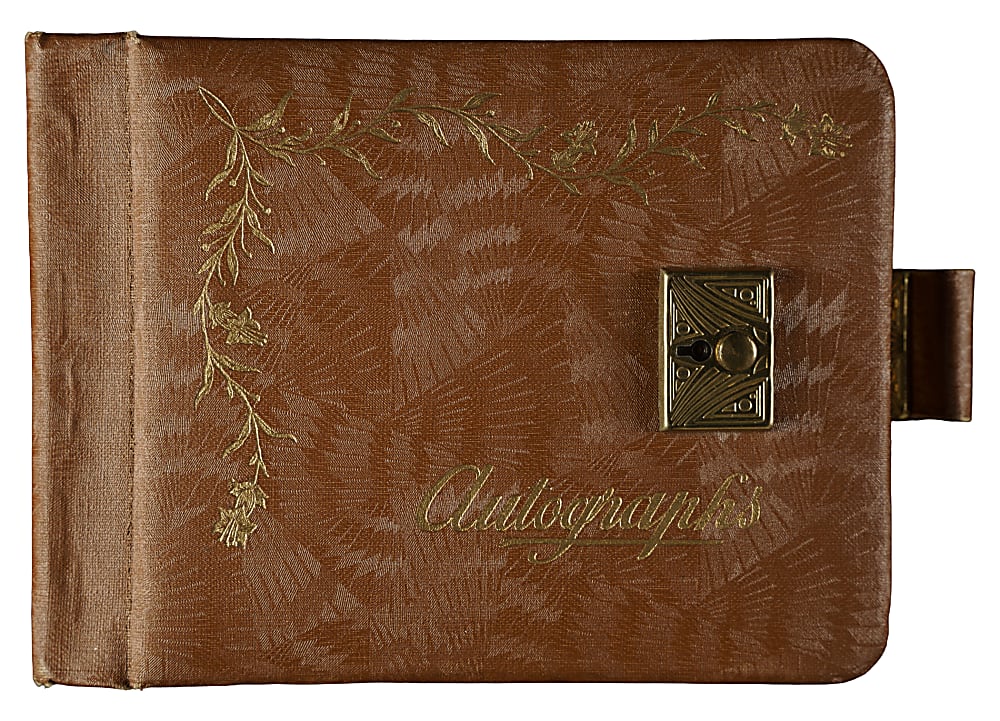 Circa 1930s Multi-Signed Autograph Album with Mel Ott, Al Simmons, and Carl Hubbell - JSA