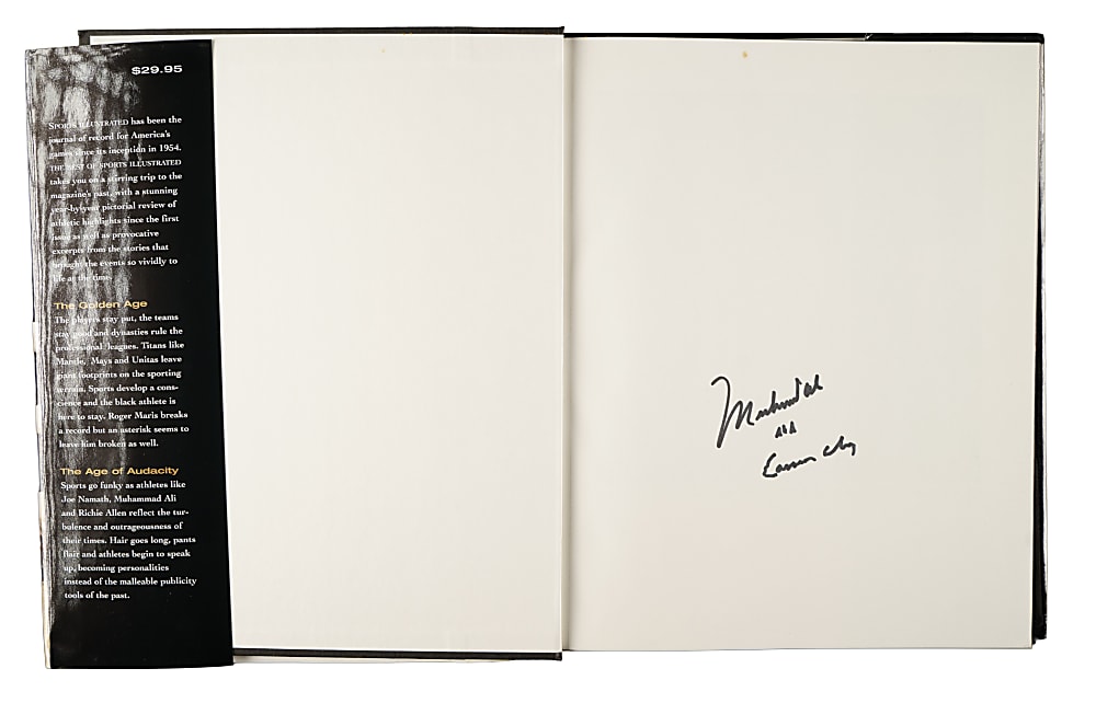 1996 Muhammad Ali "AKA Cassius Clay" Twice-Signed "The Best of Sports Illustrated" Book - JSA