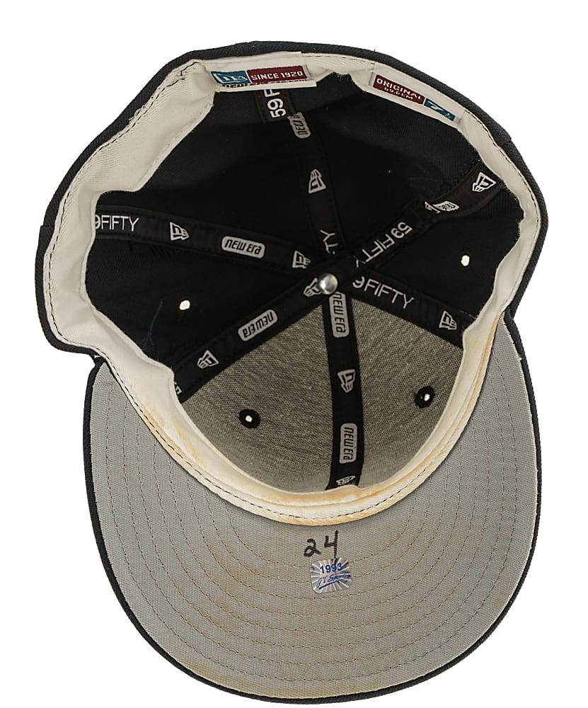 Circa 2005-2006 Manny Ramirez Boston Red Sox Signed Game-Used Cap