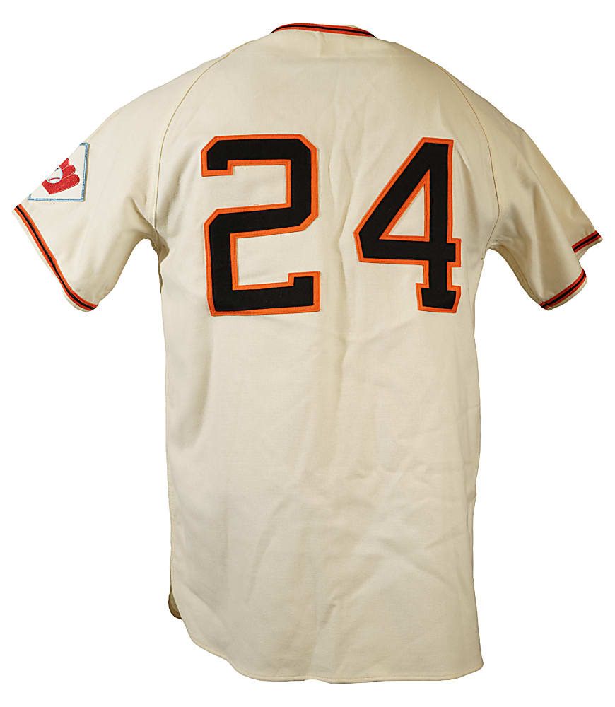 Willie Mays Signed New York Giants Jersey - PSA/DNA
