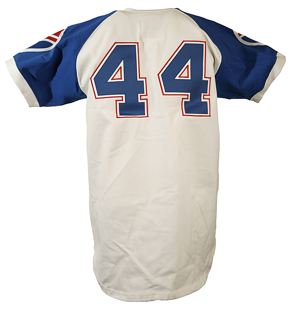 Hank Aaron Signed Atlanta Braves Jersey - PSA/DNA