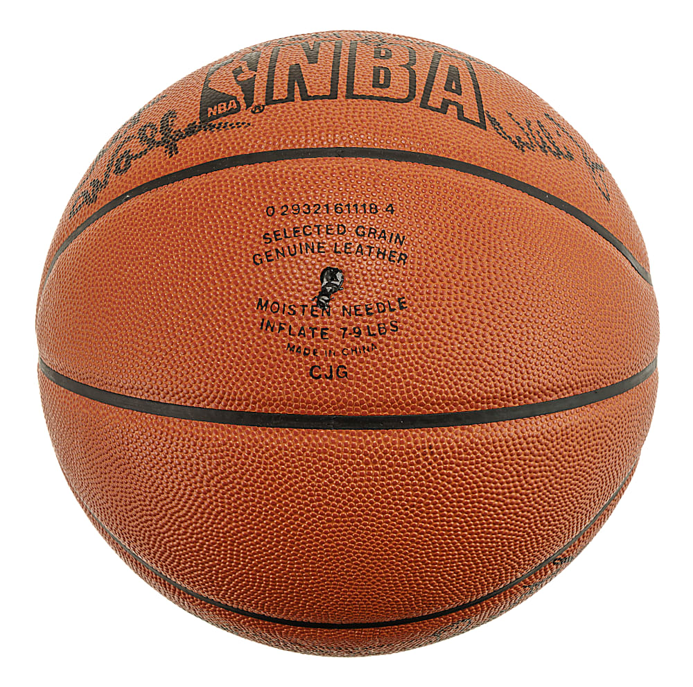 1966-1967 Philadelphia 76ers World Champions Team-Signed Reunion Basketball with Wilt Chamberlain and Hal Greer - JSA