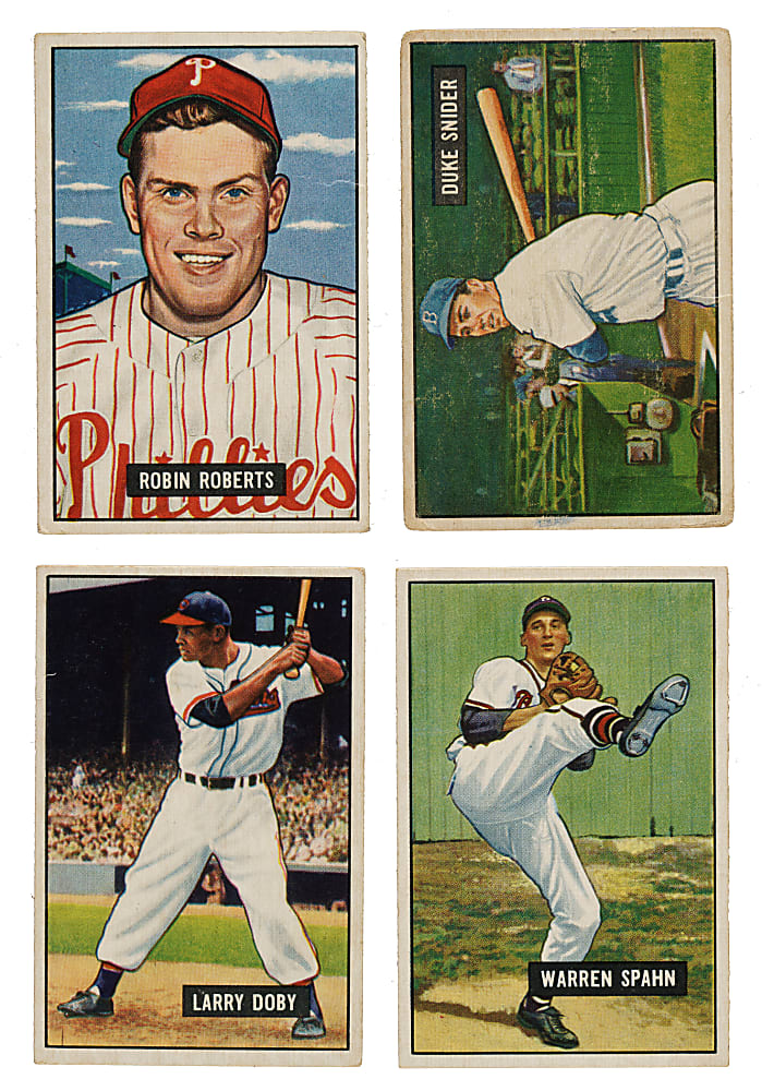 1951 Bowman Near-Complete Set (268/324)