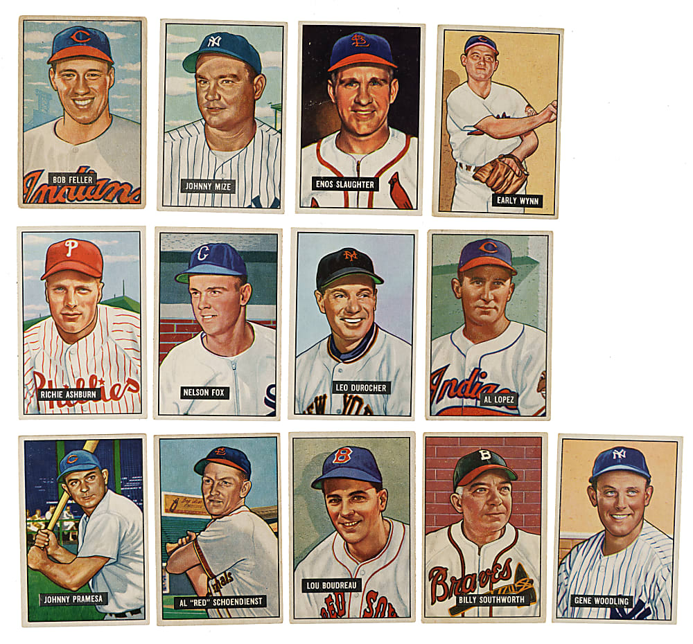 1951 Bowman Near-Complete Set (268/324)