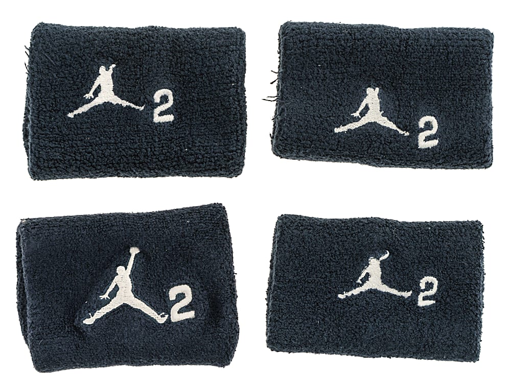Derek Jeter New York Yankees Game-Used Wristband Collection (4) - Steiner