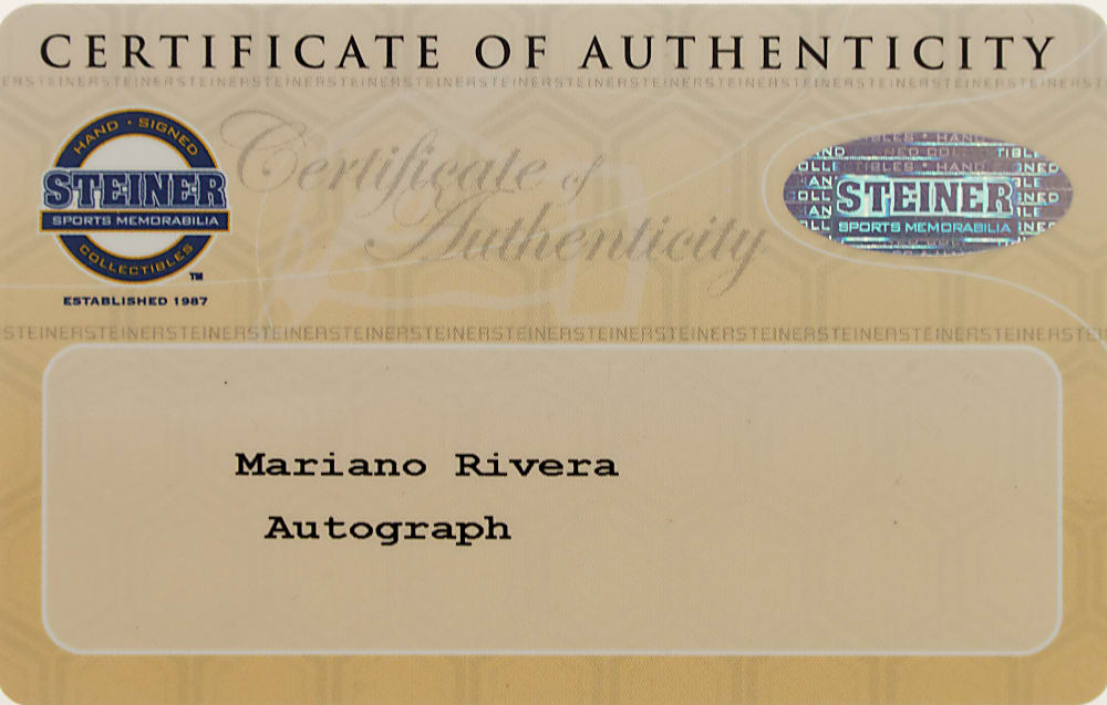 July 16, 2006 Mariano Rivera Signed Game-Used Baseball with "400th Save 7/16/2006" Inscription - MLB and Steiner