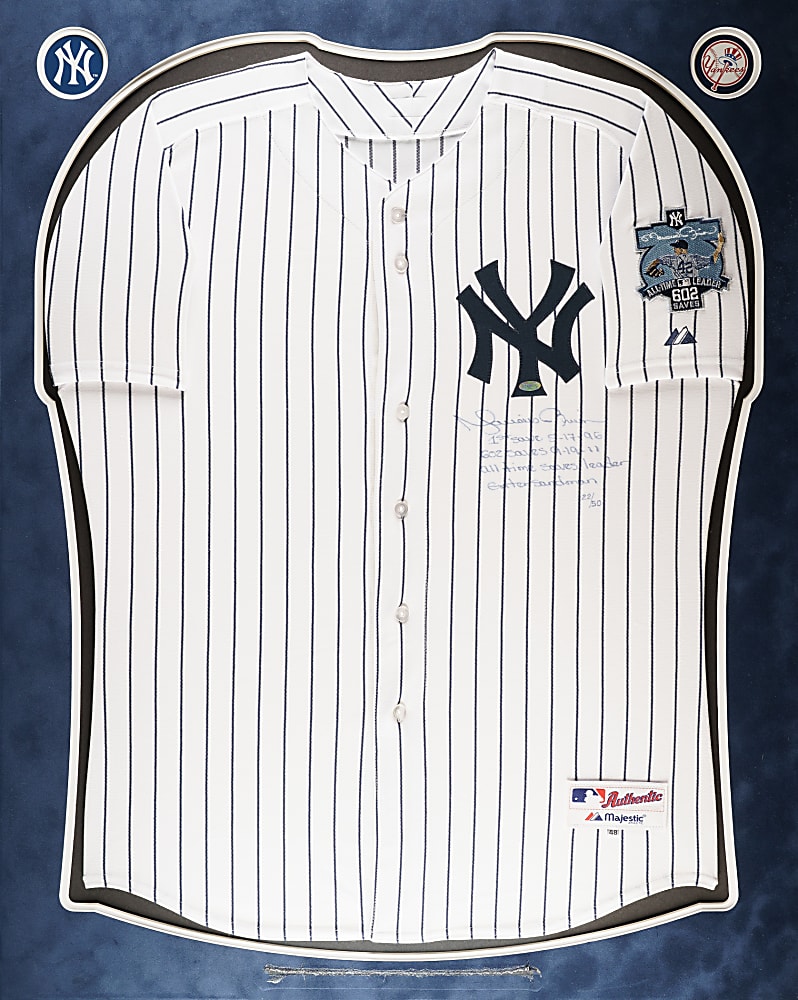 Mariano Rivera Signed Limited-Edition New York Yankees Jersey with Multiple Inscriptions - Steiner