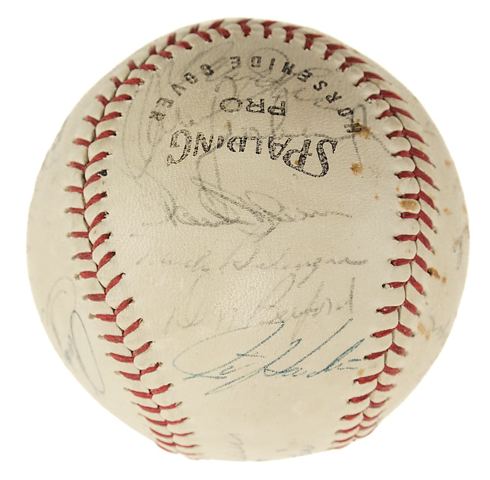 1970 Baltimore Orioles World Champions Team-Signed Baseball with Brooks Robinson and Jim Palmer