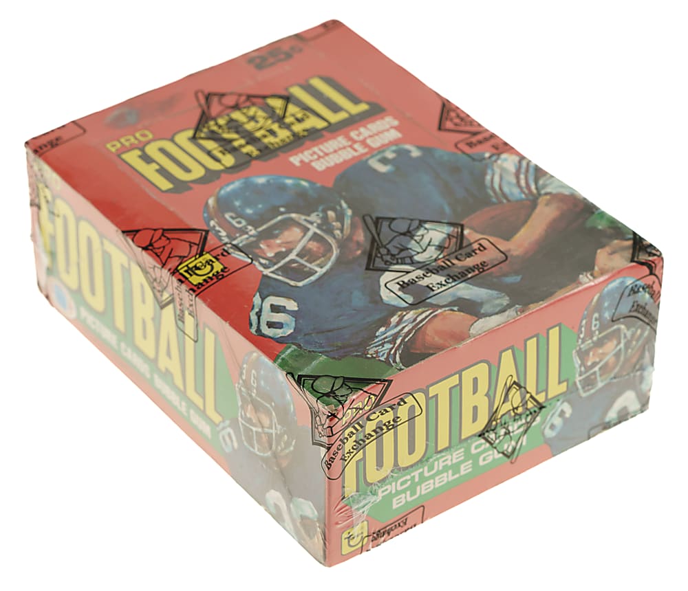 1980 Topps Football Unopened Wax Box (36 Packs) - BBCE