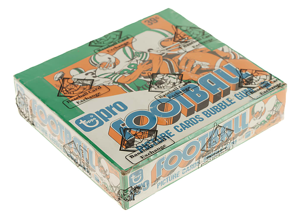 1980 Topps Football Unopened Cello Box (24 Packs) - BBCE