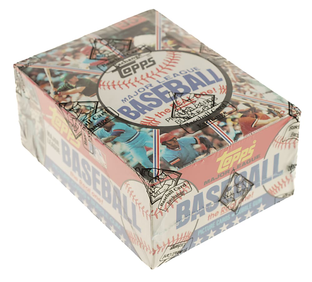 1981 Topps Unopened Wax Box (36 Packs) - BBCE