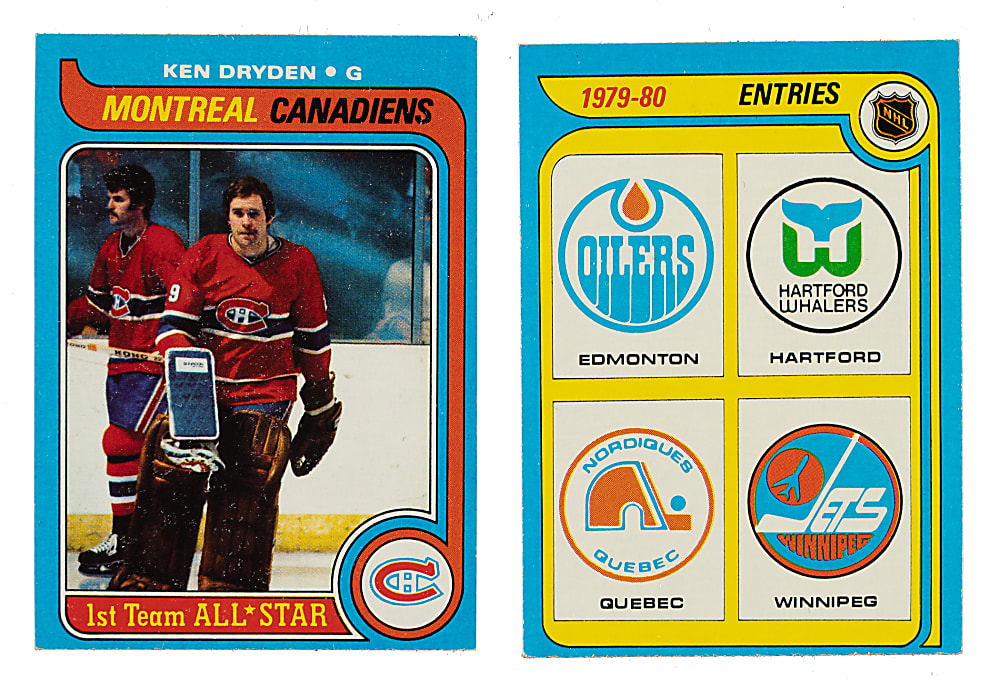 1979-1980 Topps Hockey Complete Set (264) Including #18 Wayne Gretzky Rookie SGC NM 7