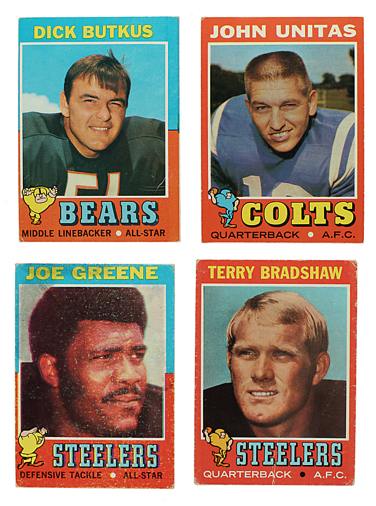 1971 Topps Football Complete Set (263)