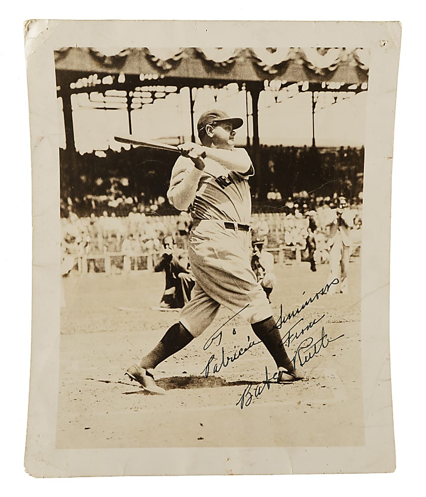 Babe Ruth Signed Photograph - JSA
