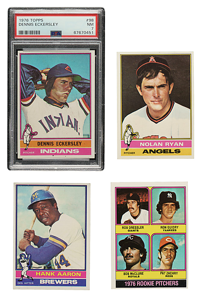 1976 Topps Complete Set (660) Plus Traded Series (44)