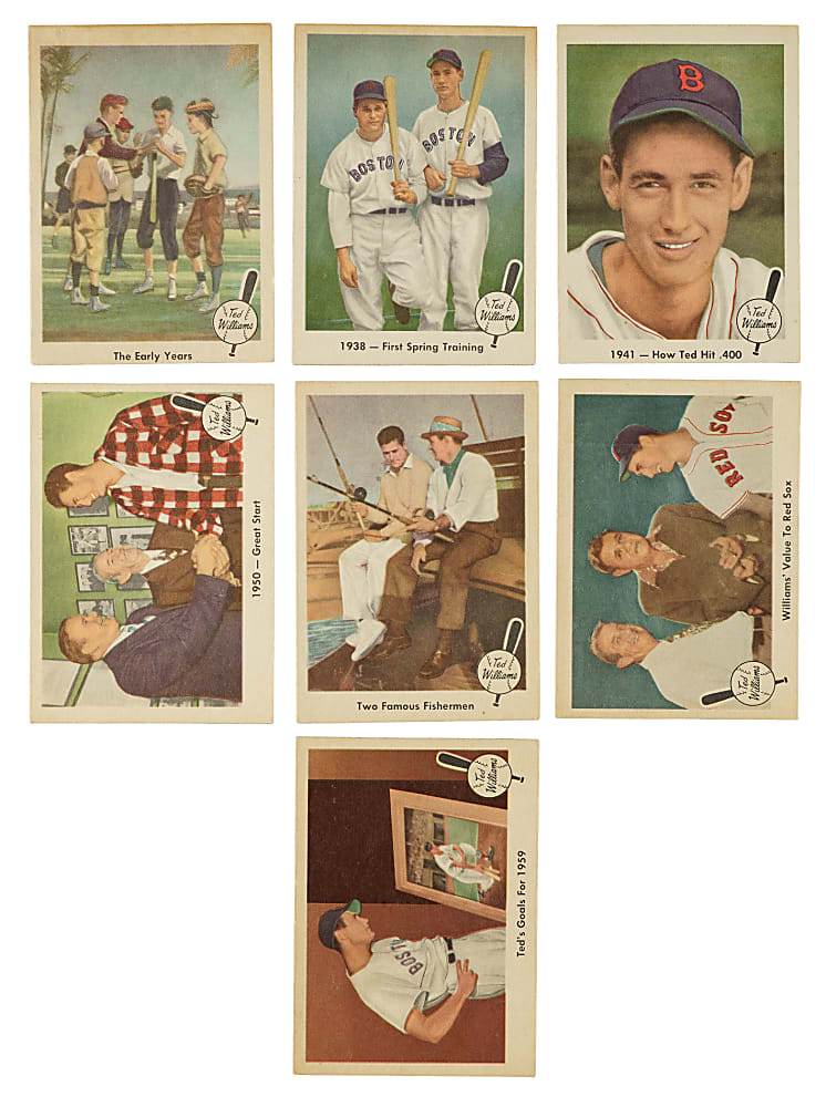 1959 Fleer Ted Williams Complete Set (80)
