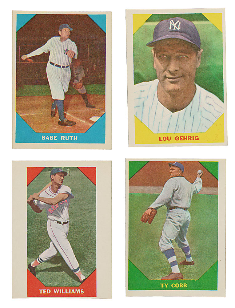 1960 Fleer All-Time Greats Complete Set (79)