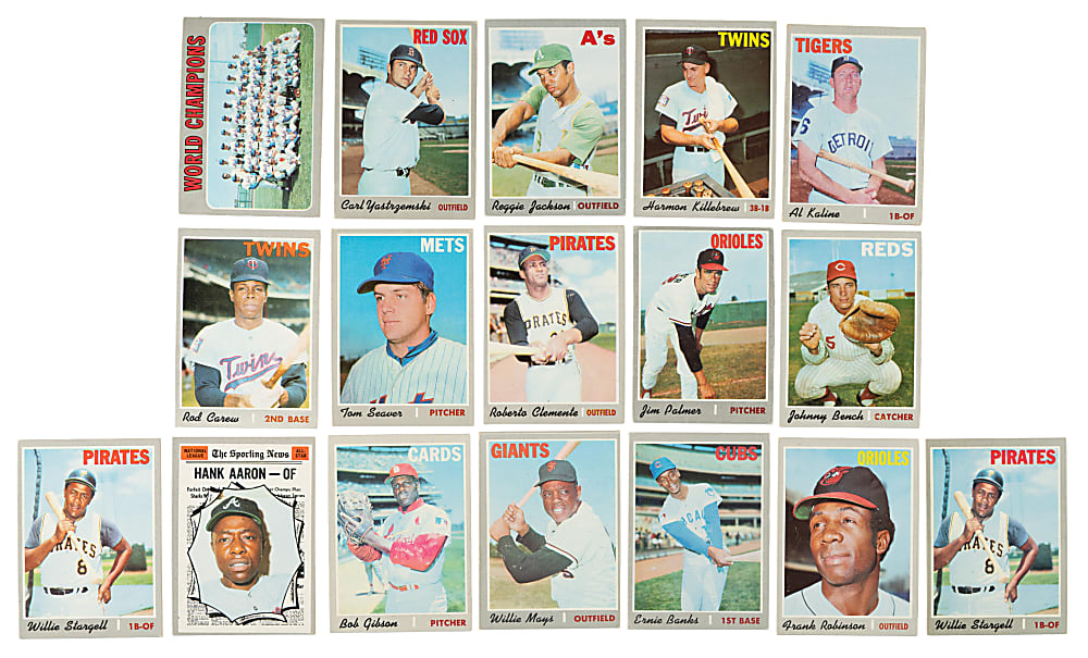 1970 Topps Complete Set (720)