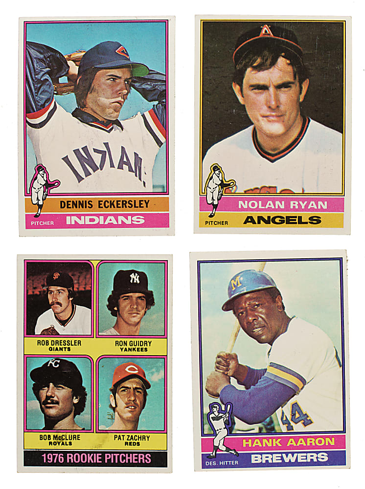 1976 Topps Complete Set (660) Plus Traded Series (44)