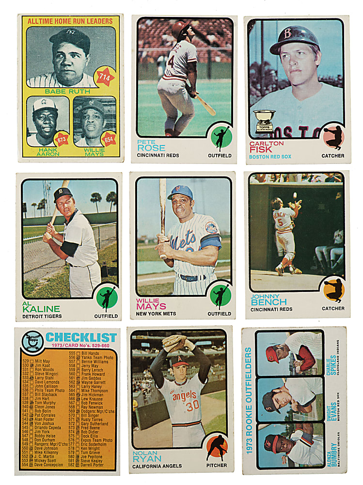 1973 Topps Near-Complete Set (640/660)