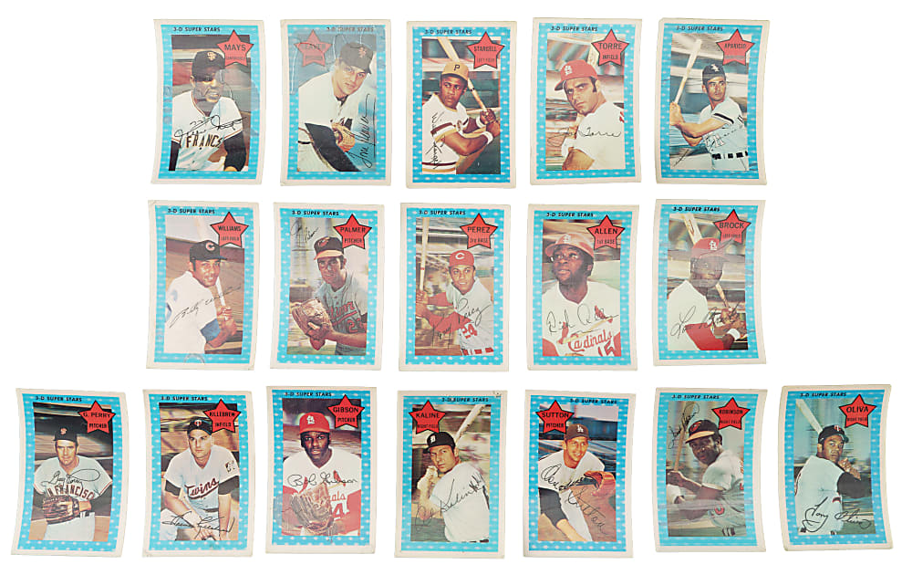 1971 Kellogg's 3-D Complete Set (75)