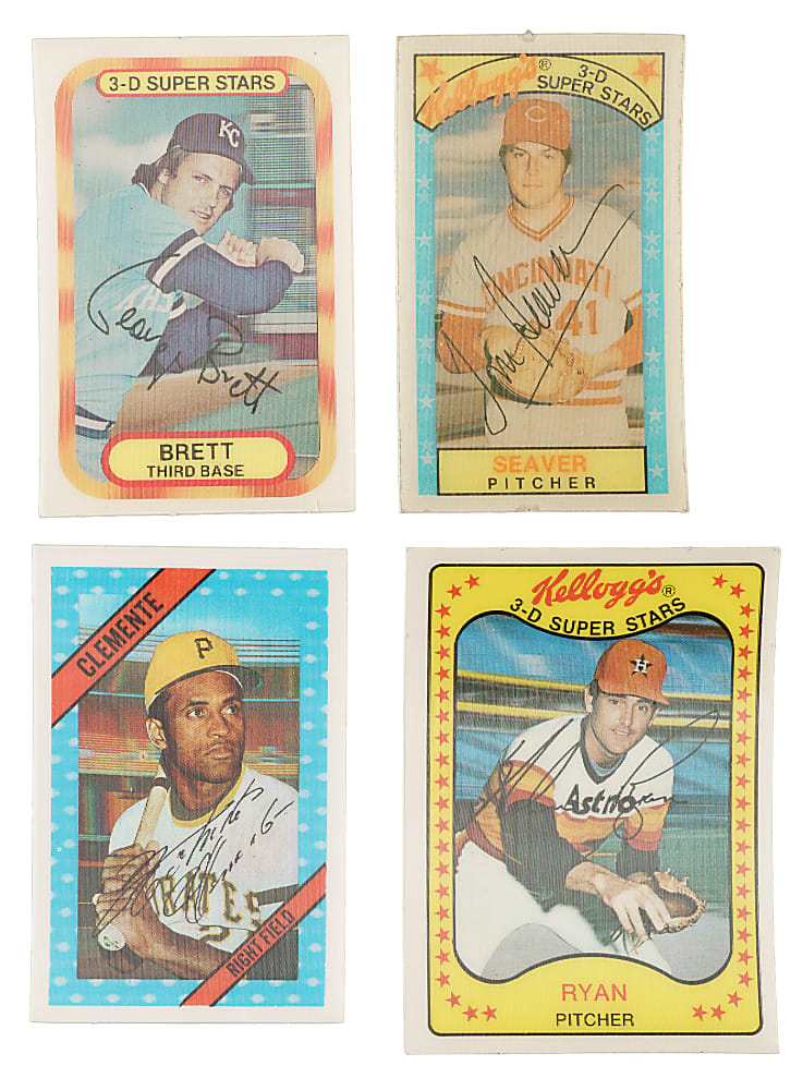 High-Grade 1972 to 1981 Kellogg's 3-D Complete and Near-Complete Set Collection (5 Sets, 289 Cards)