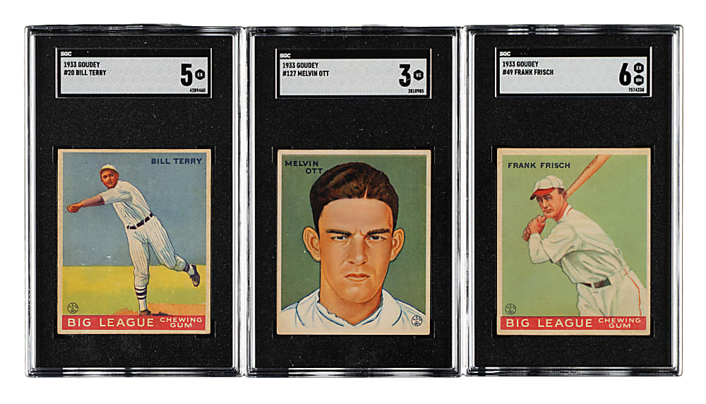 1933 R319 Goudey Near-Complete Set (233/240)
