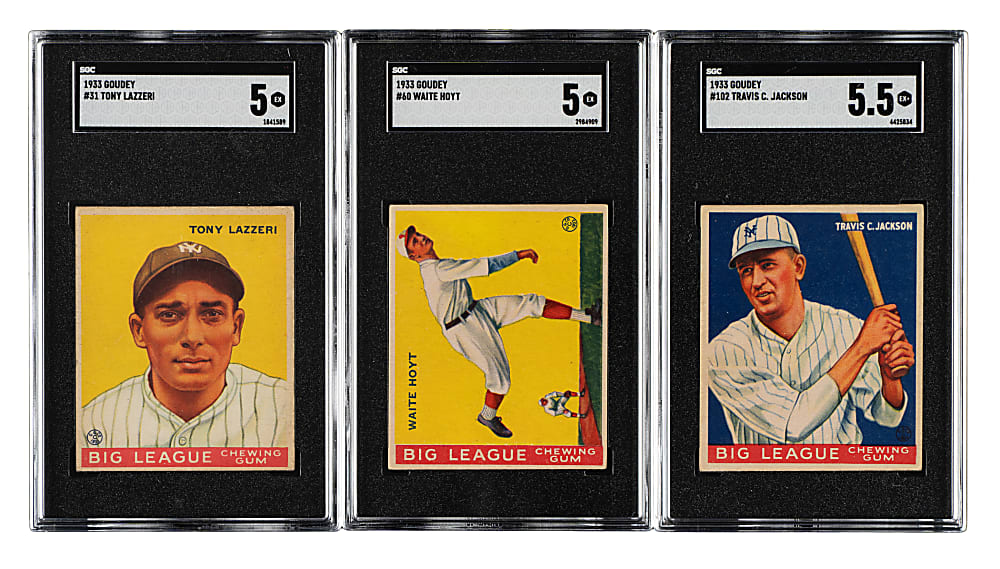 1933 R319 Goudey Near-Complete Set (233/240)