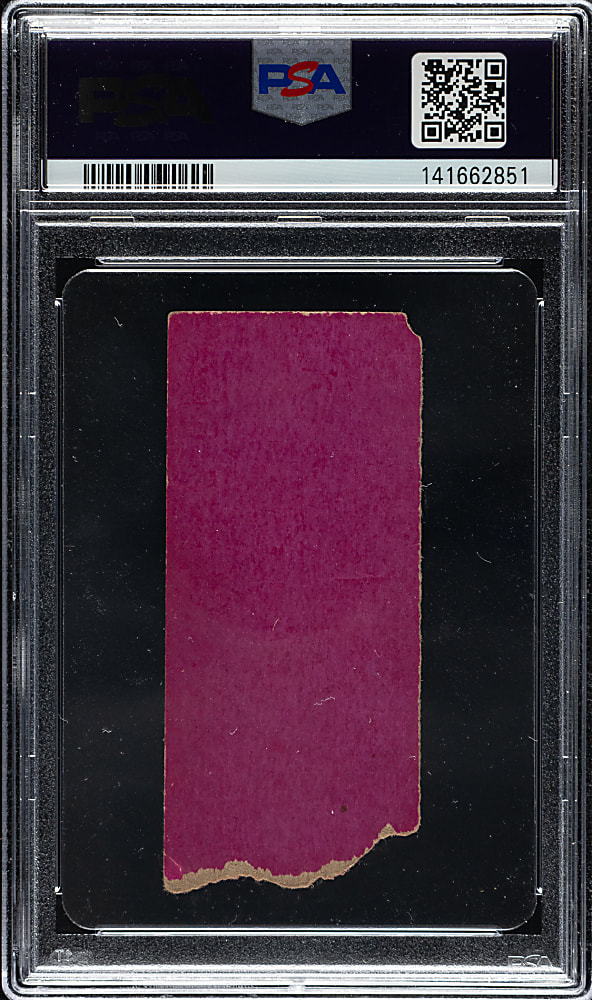 1914 Boston "Miracle" Braves (vs. Philadelphia Athletics) World Series Game 3 Ticket Stub PSA VG 3 - 1 of 2 - Highest Graded!