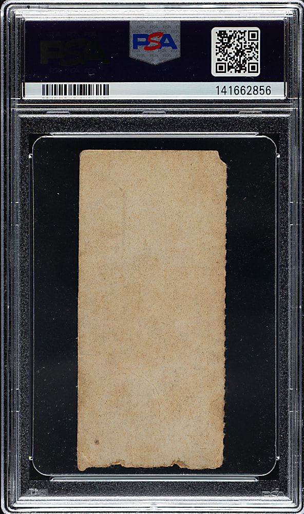 1911 Philadelphia Athletics (vs. New York Giants) World Series Game 4 Ticket Stub PSA VG-EX 4 - Bender Defeats Mathewson