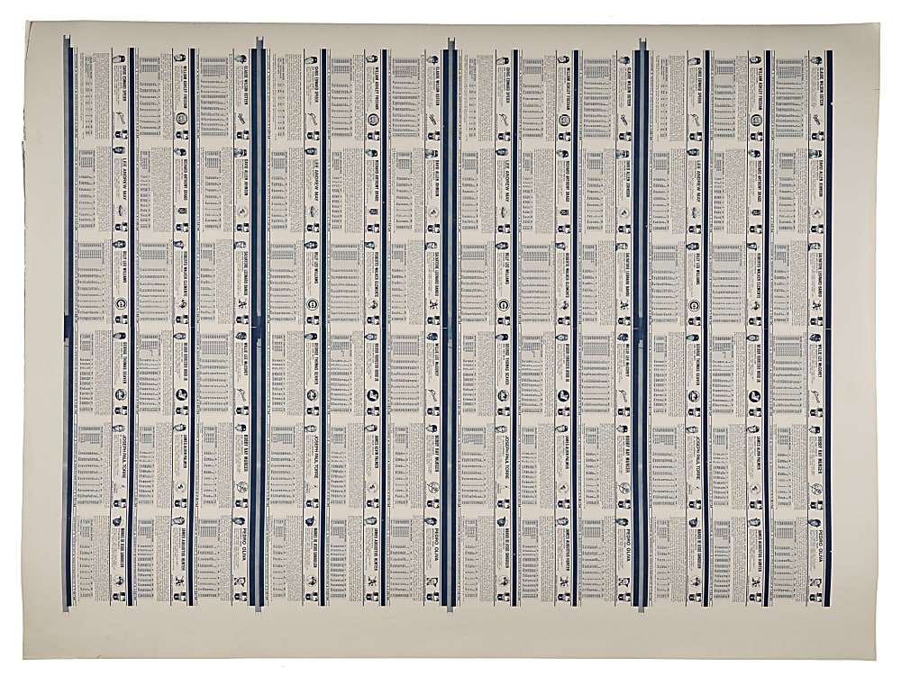 1972 Kellogg's 3-D Uncut Sheet Collection (3 Sheets, 216 Cards) Including Four Complete Sets