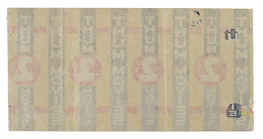 1937 R342 Goudey "Thum-Movies" Two-Cent Wrapper