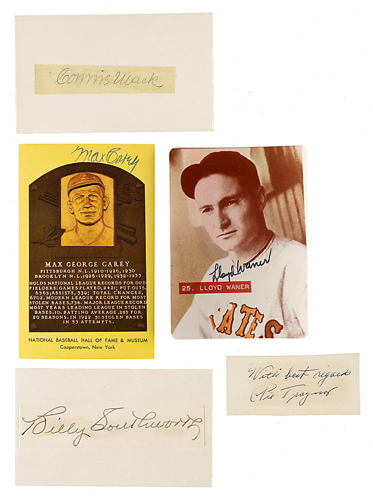 1880s to 1920s Pittsburgh Pirates Autograph Collection (220) Including 26 Hall of Famers with Connie Mack, Casey Stengel, and Fred Clarke
