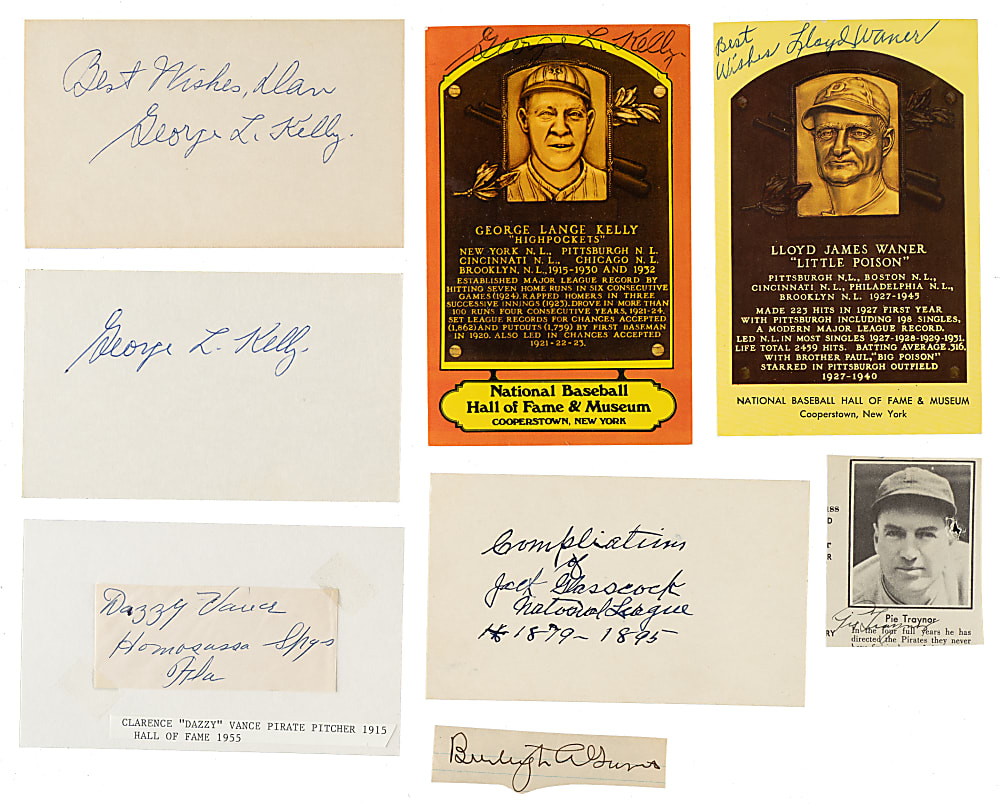 1880s to 1920s Pittsburgh Pirates Autograph Collection (220) Including 26 Hall of Famers with Connie Mack, Casey Stengel, and Fred Clarke