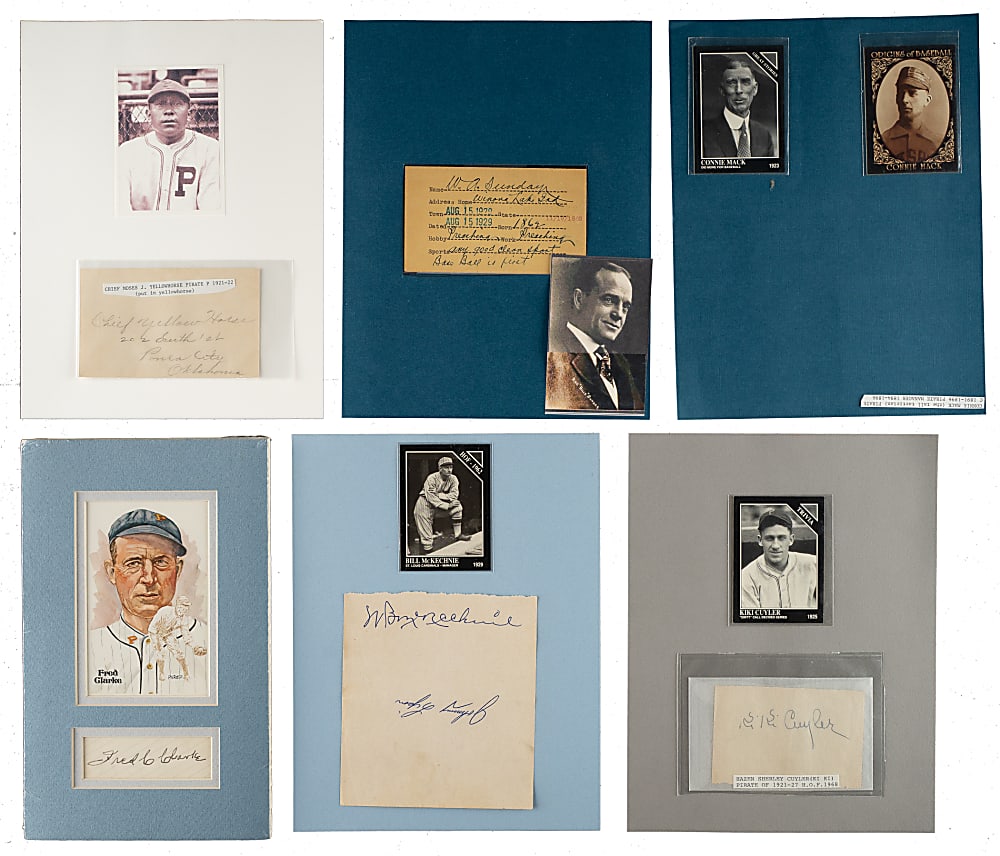 1880s to 1920s Pittsburgh Pirates Autograph Collection (220) Including 26 Hall of Famers with Connie Mack, Casey Stengel, and Fred Clarke