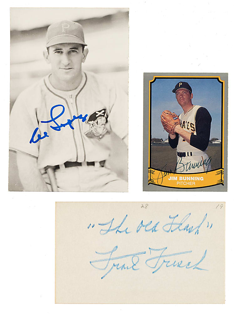 1930s to 1960s Pittsburgh Pirates Autograph Collection (661) Including 29 Hall of Famers with Greenberg, Frisch, and Stargell