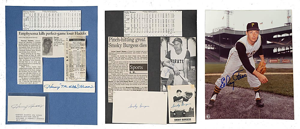 1960s to 2000s Pittsburgh Pirates Autograph Collection (853) Including Dave Parker, Barry Bonds, and Bill Mazeroski