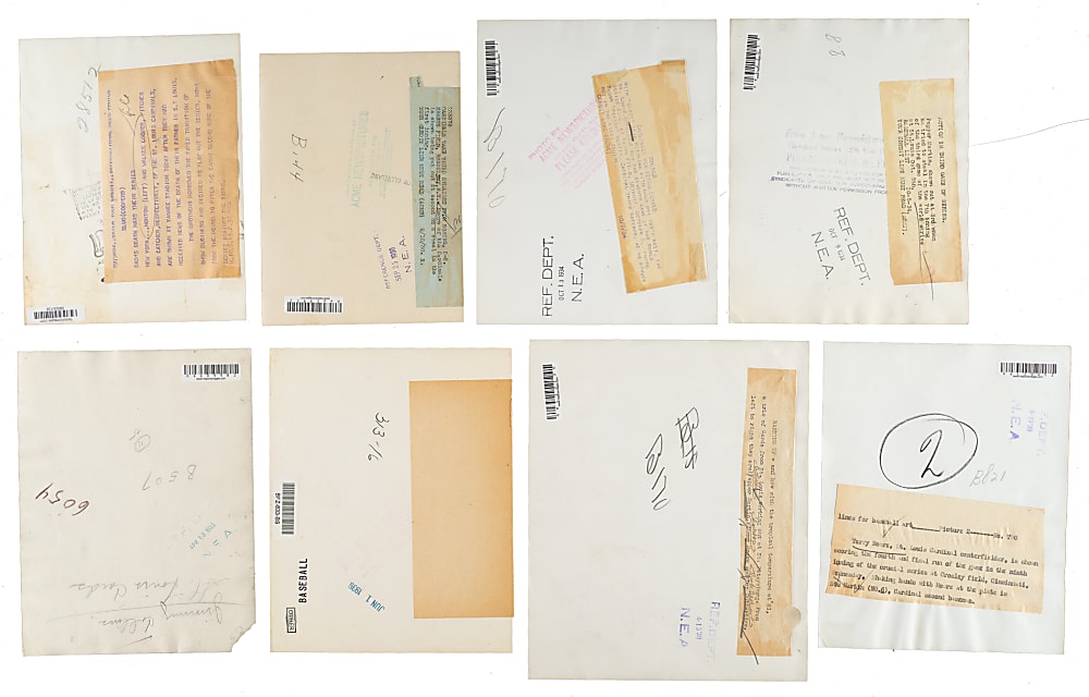 1920s and 1930s St. Louis Cardinals Vintage Photograph Collection (38) Including Frisch, Bottomley, Hafey, Mize, and Grimes